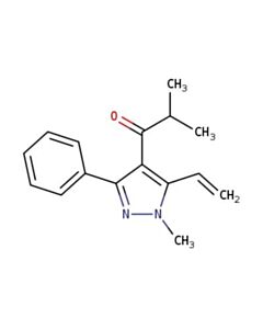 Astatech 2-METHYL-1-(1-METHYL-3-PHENYL-5-VINYL-1H-PYRAZOL-4-YL)PROPAN-1-ONE; 1G; Purity 95%; MDL-MFCD29921102